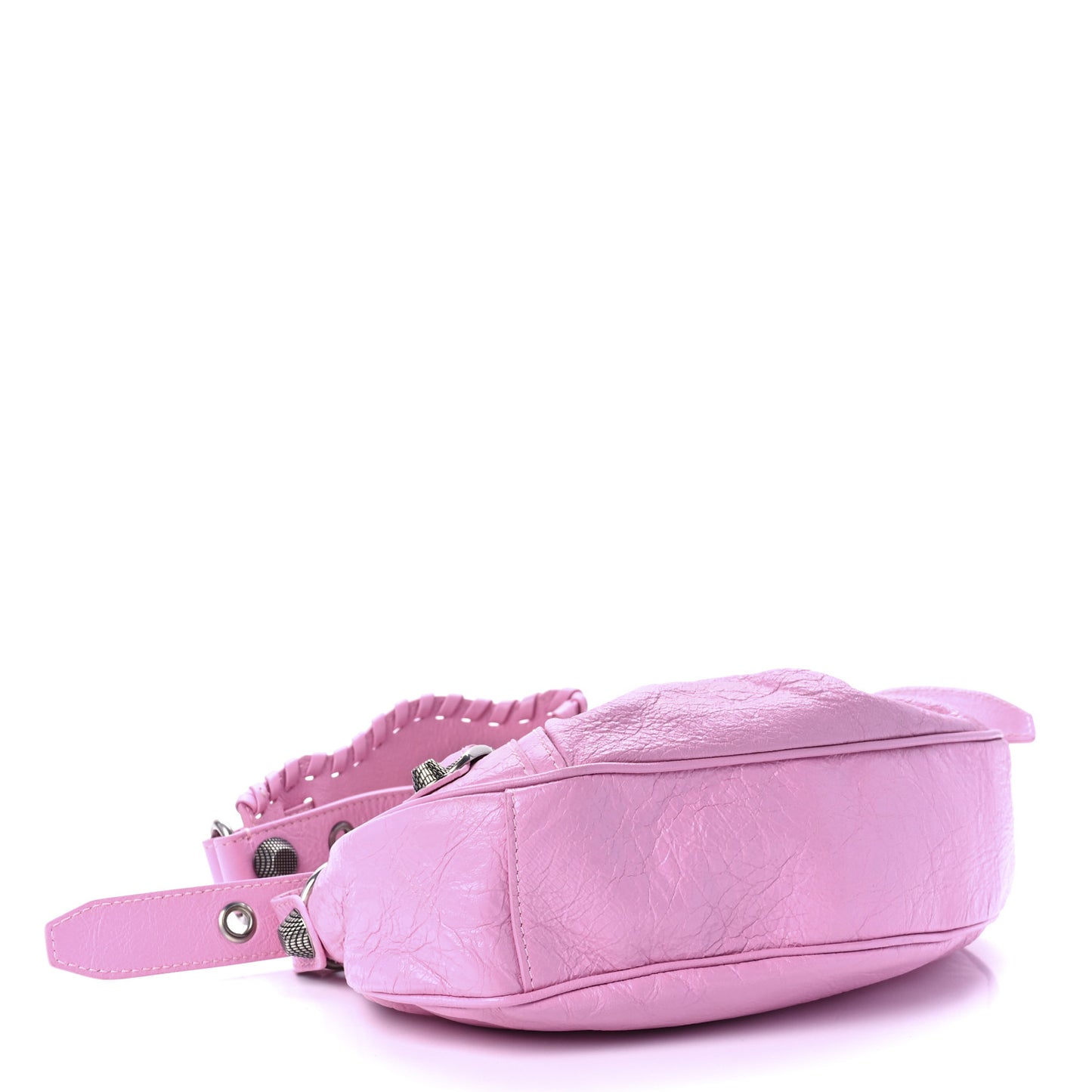 Agneau Arena Le Cagole Shoulder Bag XS Candy Pink