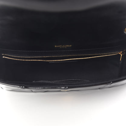 Saint Laurent Patent Patchwork Monogram Medium Jamie Black 5 of 9
