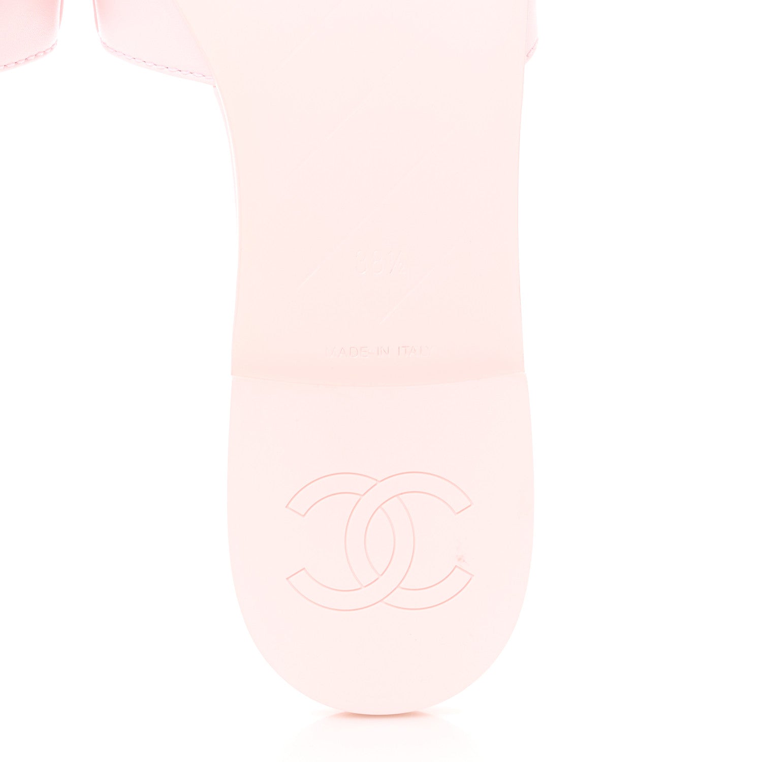Chanel Lambskin Quilted Turnlock Flat Mules 38.5 Light Pink 7 of 10