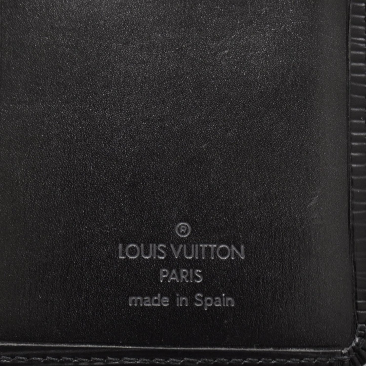 Epi Checkbook Wallet Black