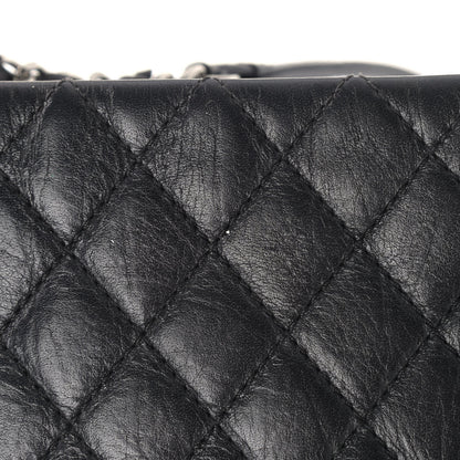 Chanel Aged Calfskin Quilted Crossbody Bag Black 11 of 13