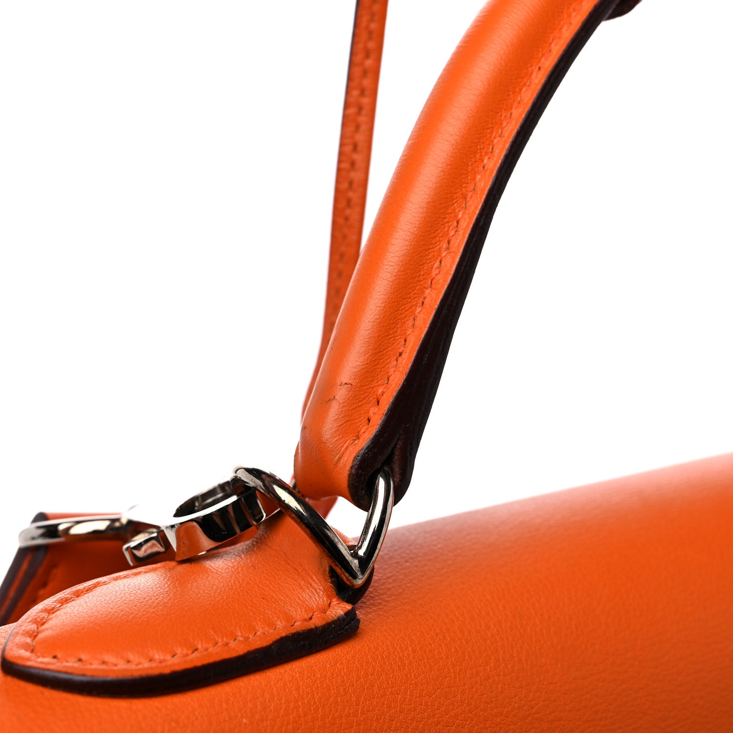 Hermes Swift Lakis Kelly 40 Orange 13 of 14