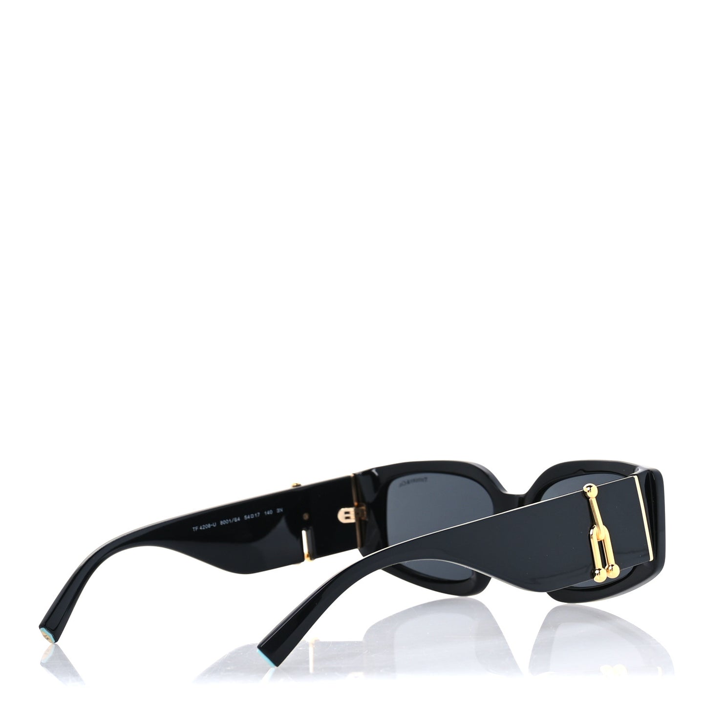 Acetate Rectangle TF 4208-U Sunglasses Black