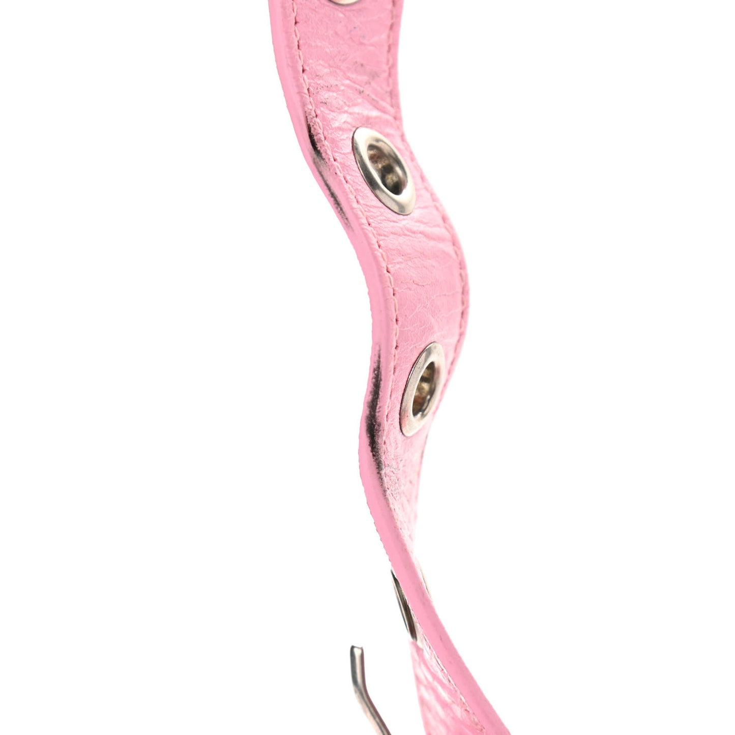Agneau Arena Le Cagole Shoulder Bag XS Candy Pink