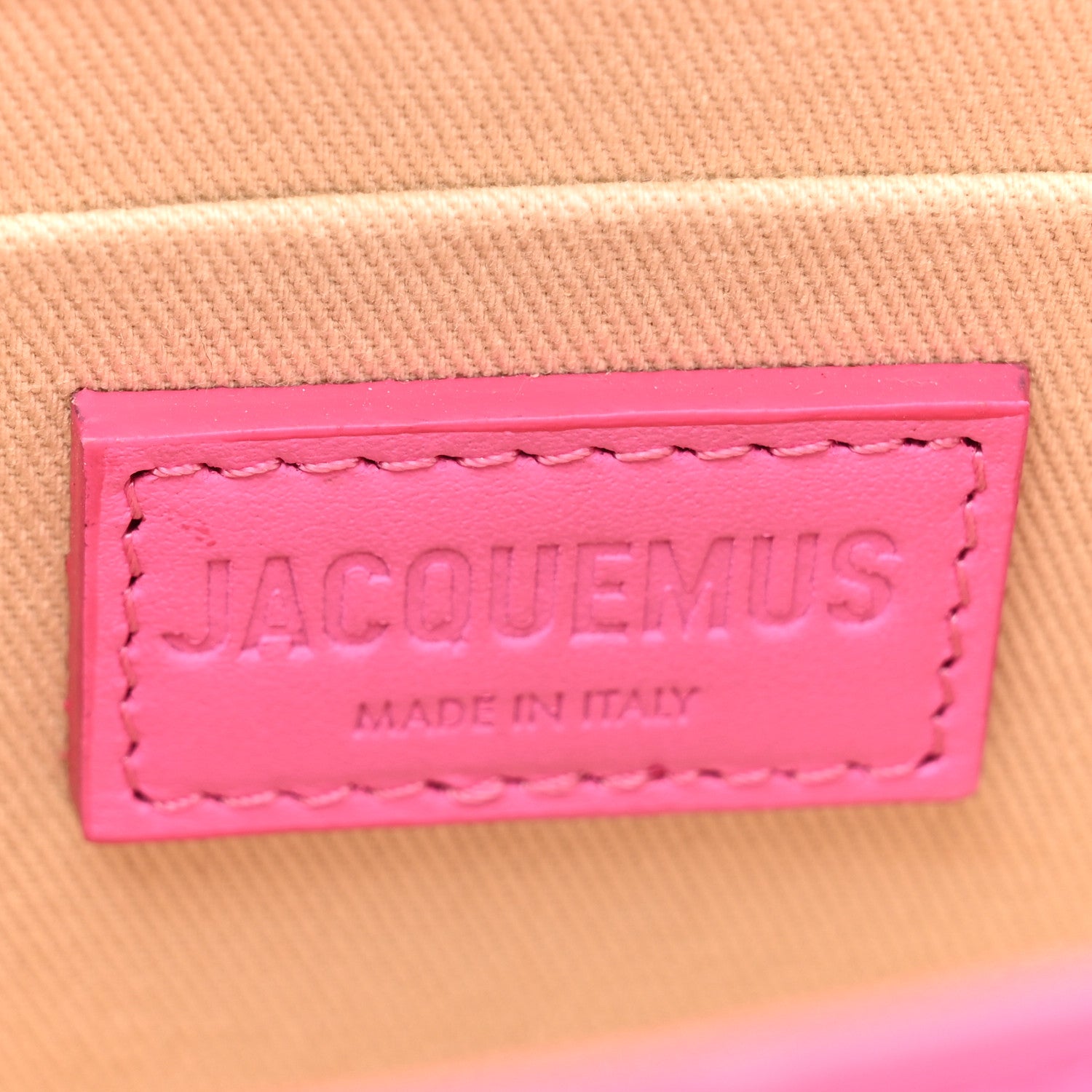 Jacquemus Smooth Calfskin Le Chiquito Moyen Neon Pink 6 of 16