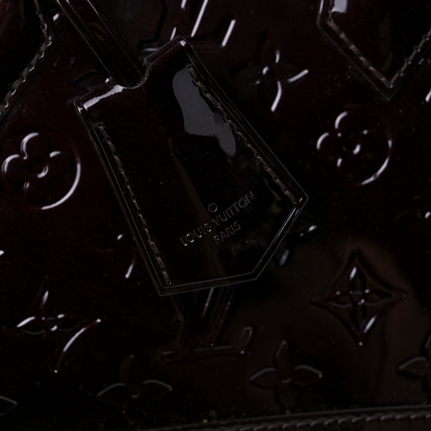 Louis Vuitton Vernis Alma BB Amarante 11 of 13
