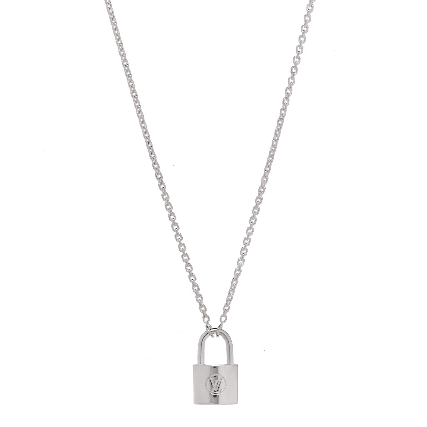 Sterling Silver Lockit Necklace