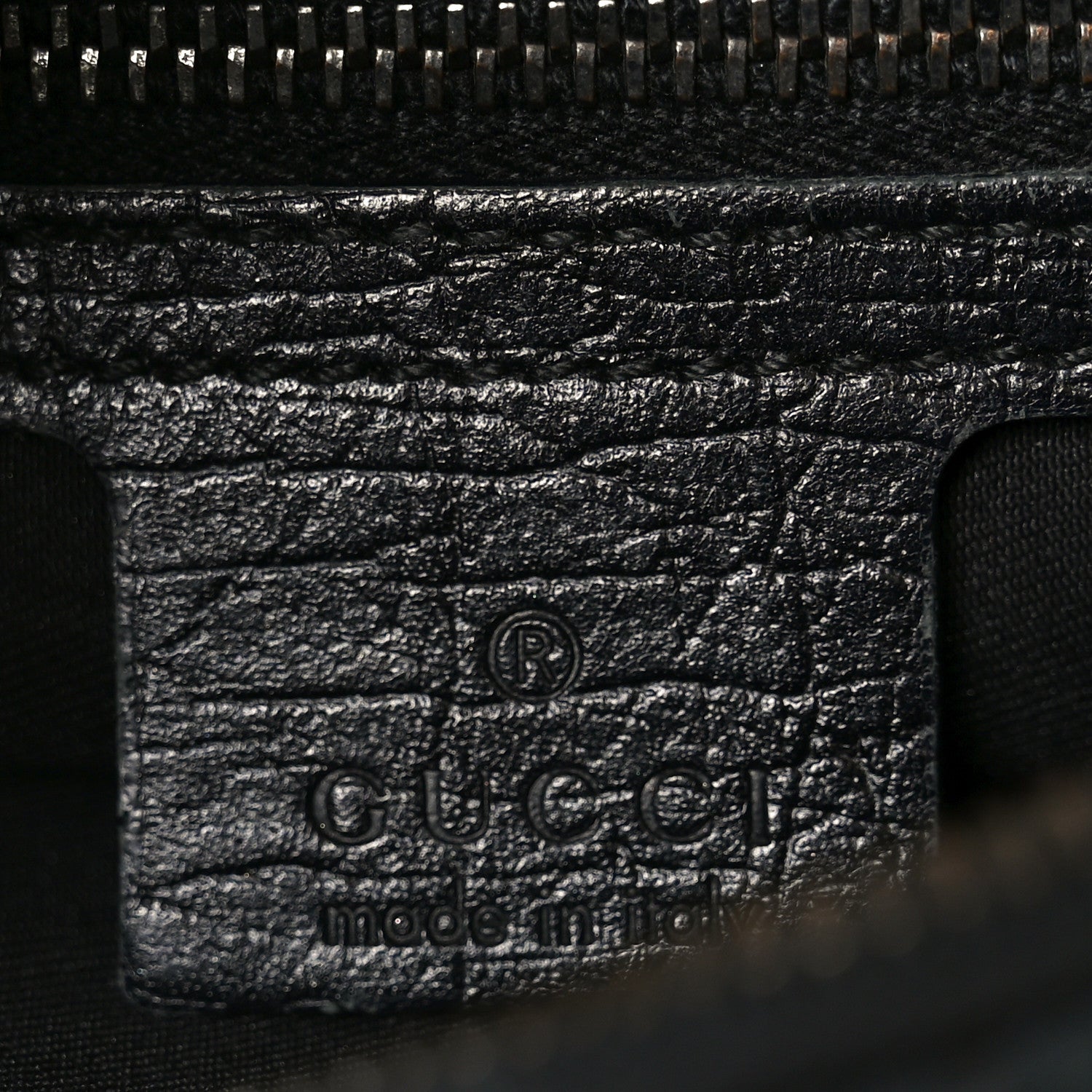 Gucci Monogram Medium Horsebit Chain Hobo Black 5 of 9