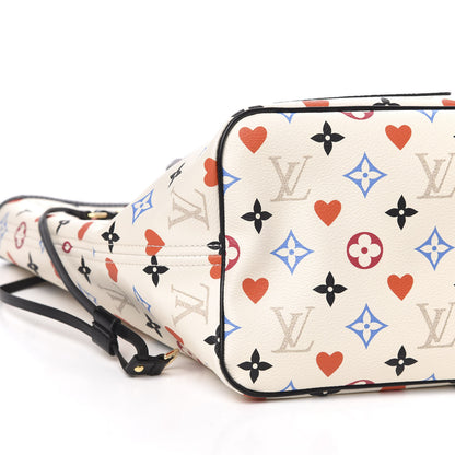 Louis Vuitton Game On Neverfull MM White 8 of 11