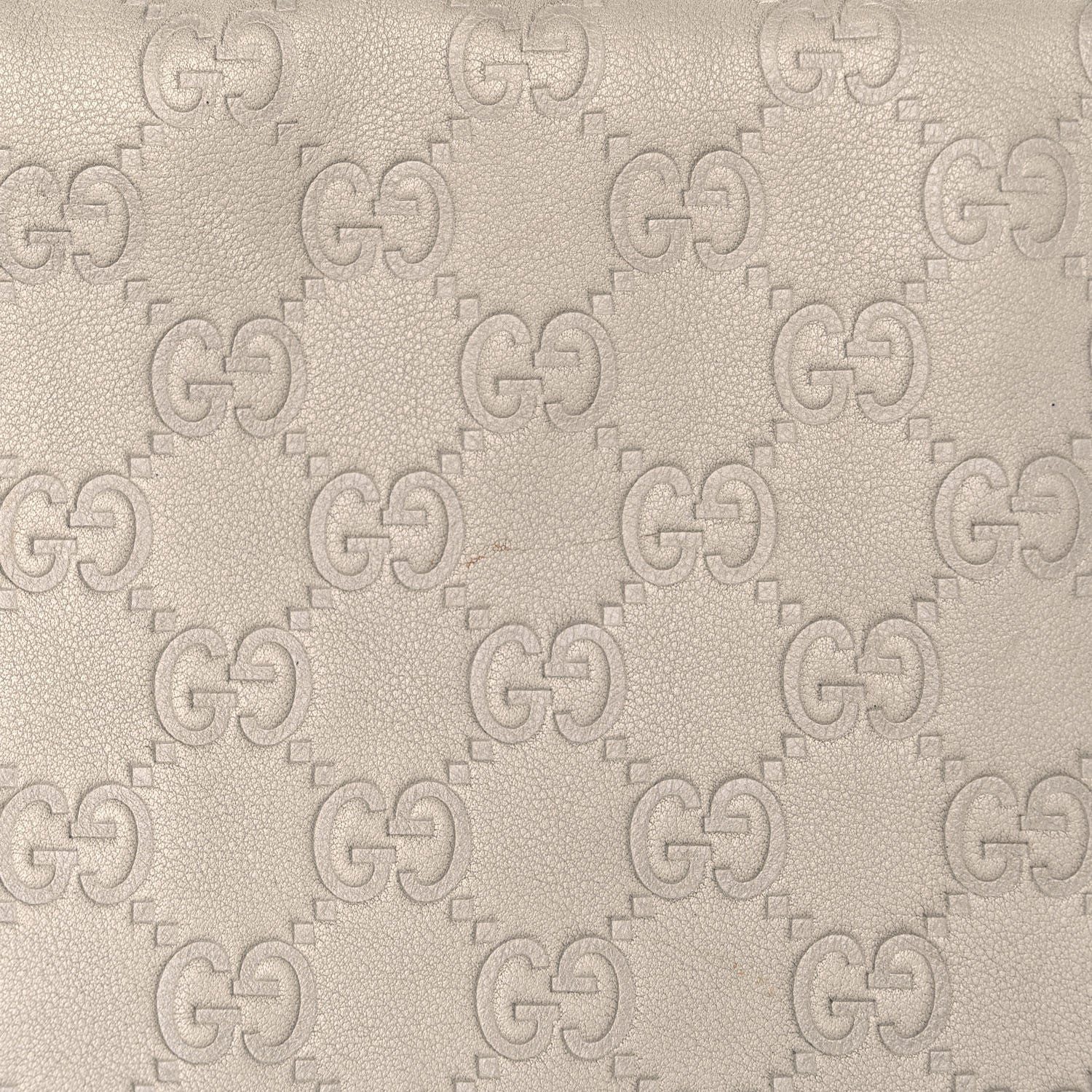 Gucci Guccissima Flap Messenger Bag Ivory 17 of 23