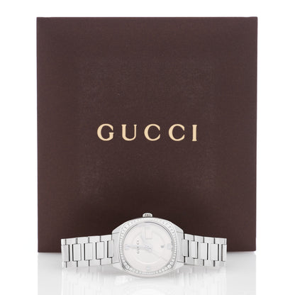 Gucci Stainless Steel Diamond Bezel 40mm GG2570 Quartz Watch 5 of 5