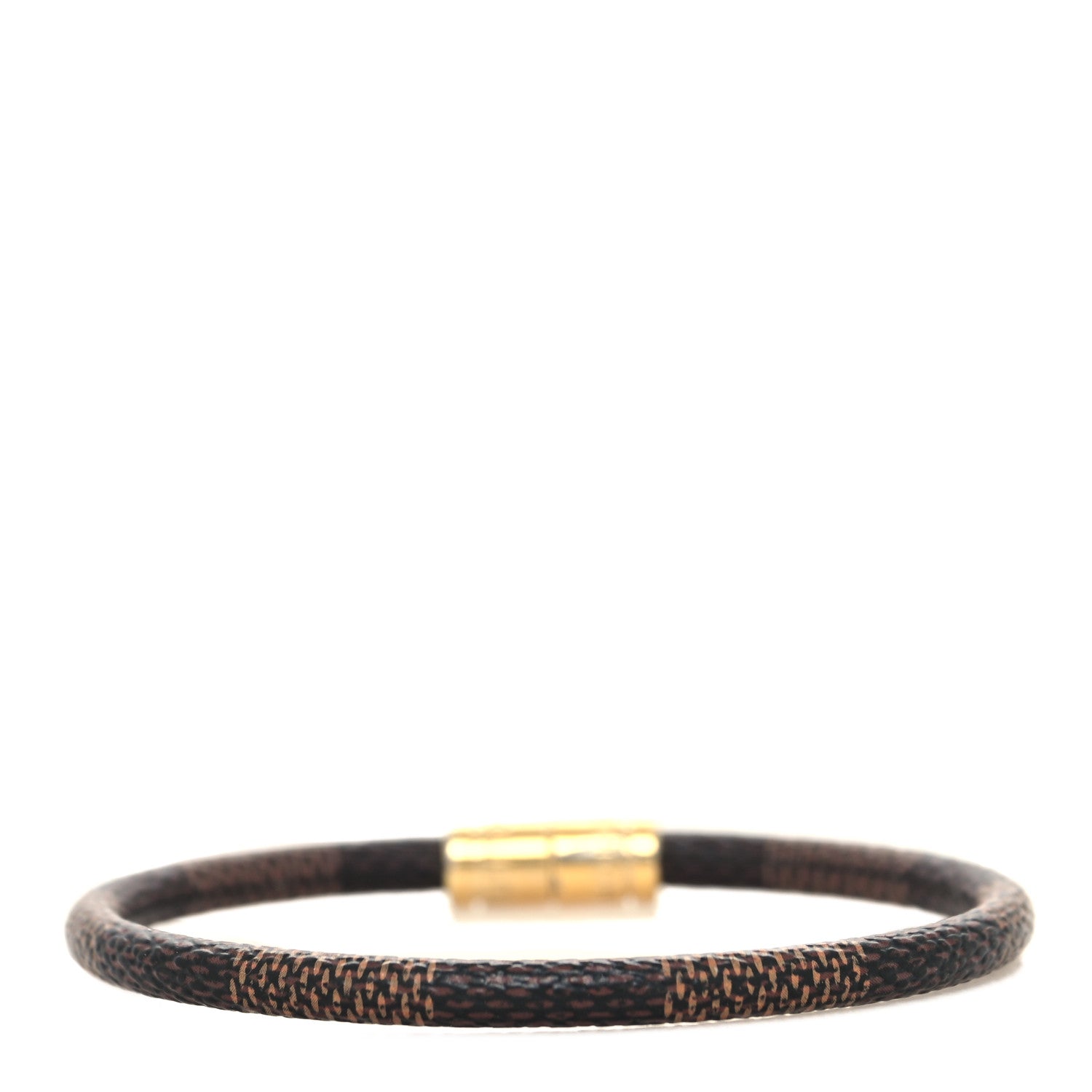 Louis Vuitton Damier Ebene Keep It Bracelet 3 of 4