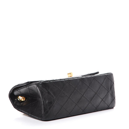 Chanel Aged Calfskin Quilted 2.55 Reissue Mini Flap Black 3 of 11