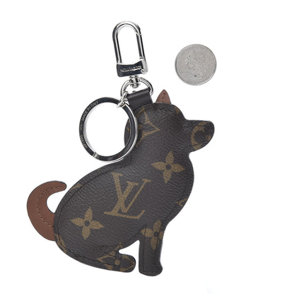 Louis Vuitton Monogram Dog Bag Charm Key Holder 2 of 4