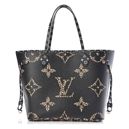 Louis Vuitton Monogram Giant Jungle Neverfull MM Black 1 of 11