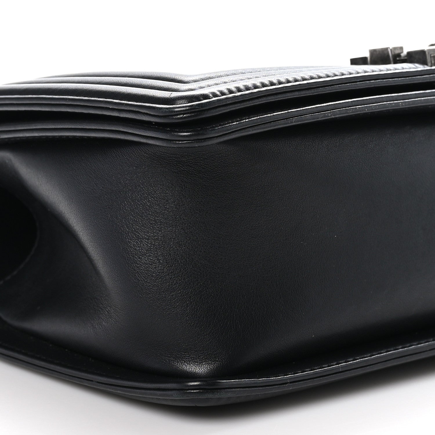 Chanel Lambskin Quilted Small Boy Flap Black 9 of 11