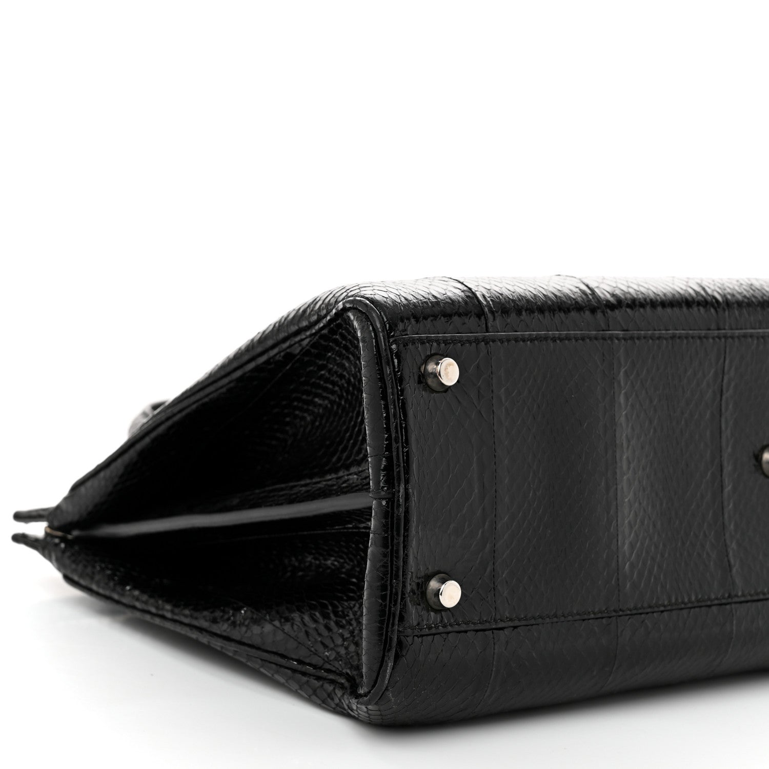 Gucci Elaphe Medium Zumi Top Handle Bag Black 9 of 10