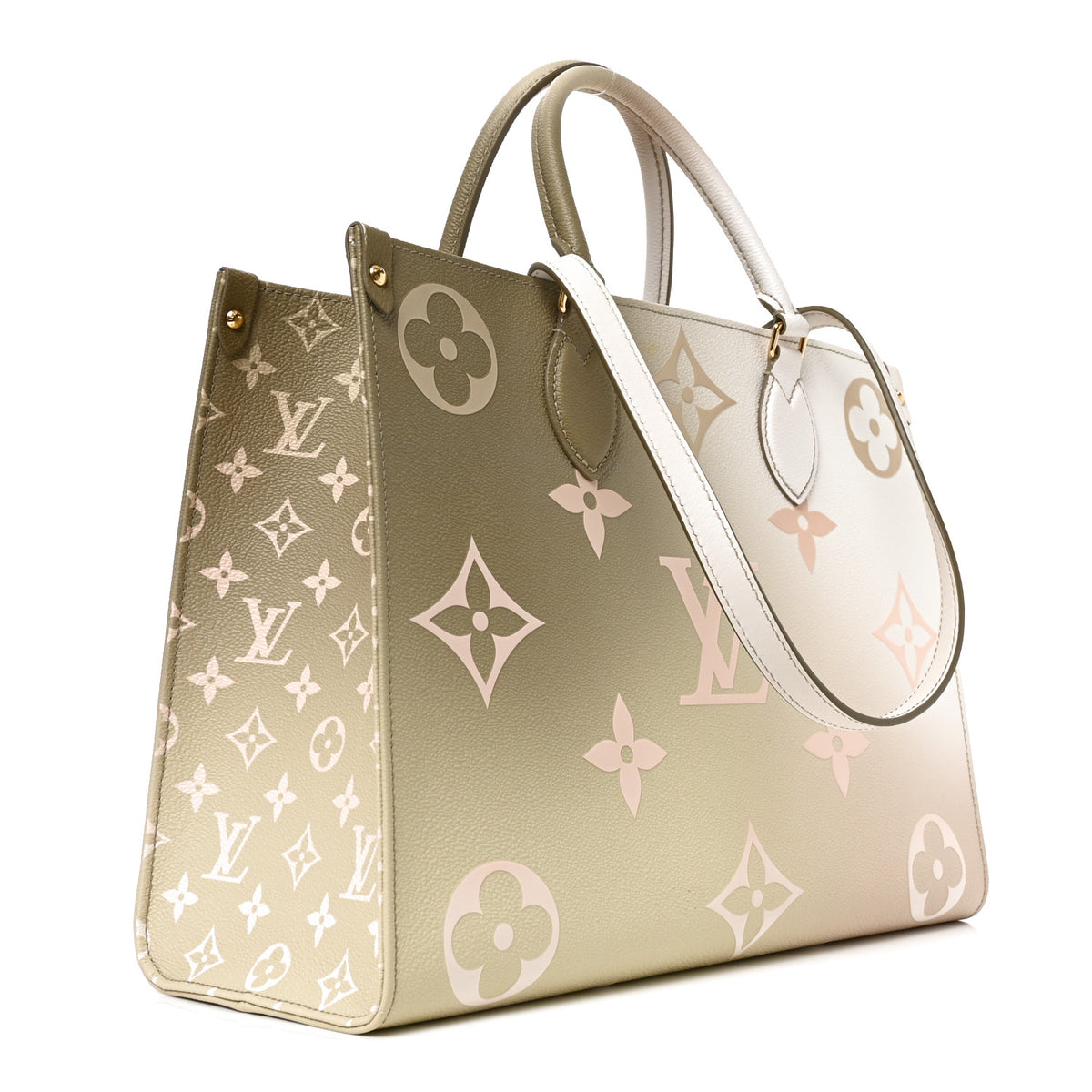 Louis Vuitton Monogram Giant Spring In The City OnTheGo MM Sunset Kaki 3 of 9