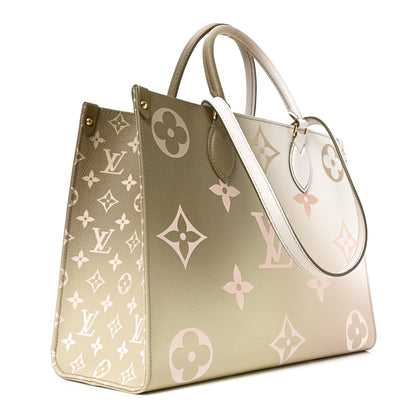 Louis Vuitton Monogram Giant Spring In The City OnTheGo MM Sunset Kaki 3 of 9