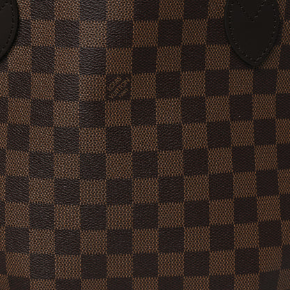 Louis Vuitton Damier Ebene Neo Neverfull MM Rose Ballerine 8 of 10