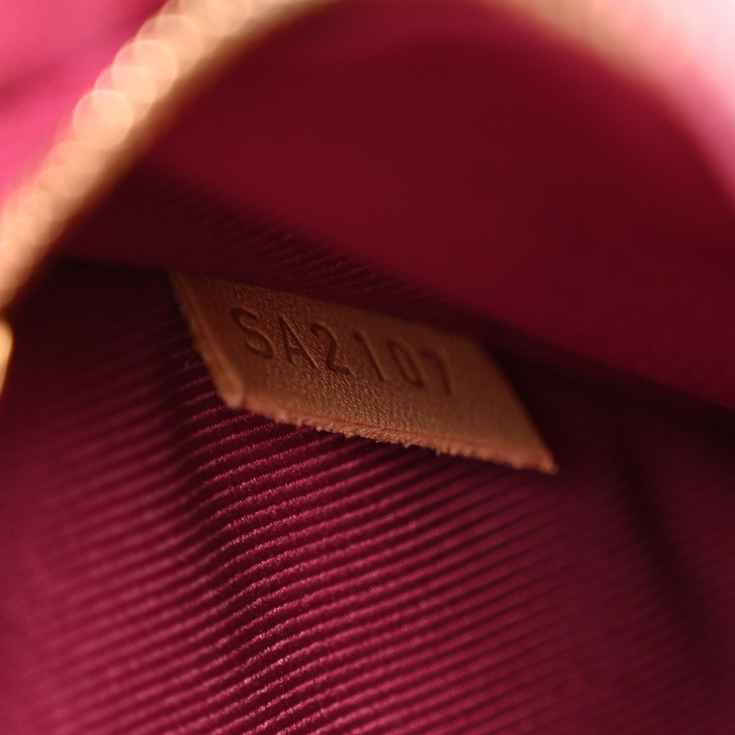 Louis Vuitton Monogram Cluny BB Bordeaux Fuchsia 7 of 14
