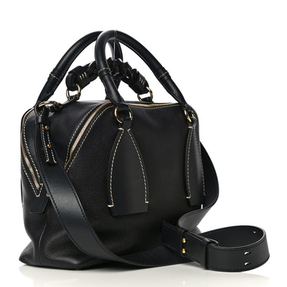 Chloe Calfskin Medium Daria Full Blue 3 of 14