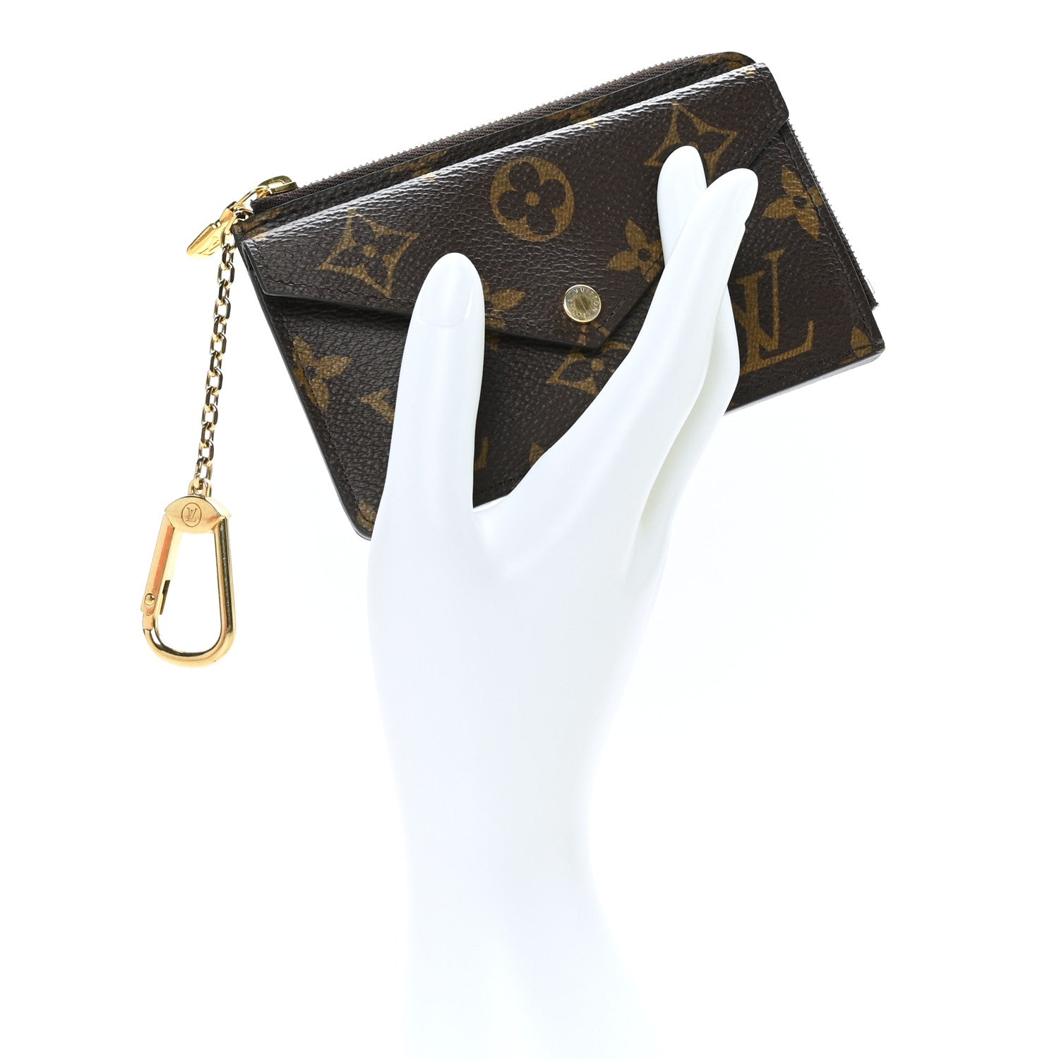 Louis Vuitton Monogram Recto Verso Card Holder Black 2 of 8