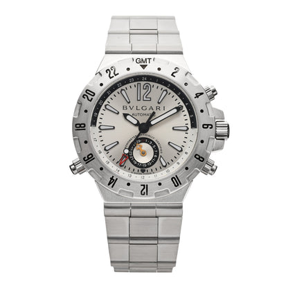 Bulgari Stainless Steel 40mm Diagono Professional GMT Automatic Watch 1 of 4