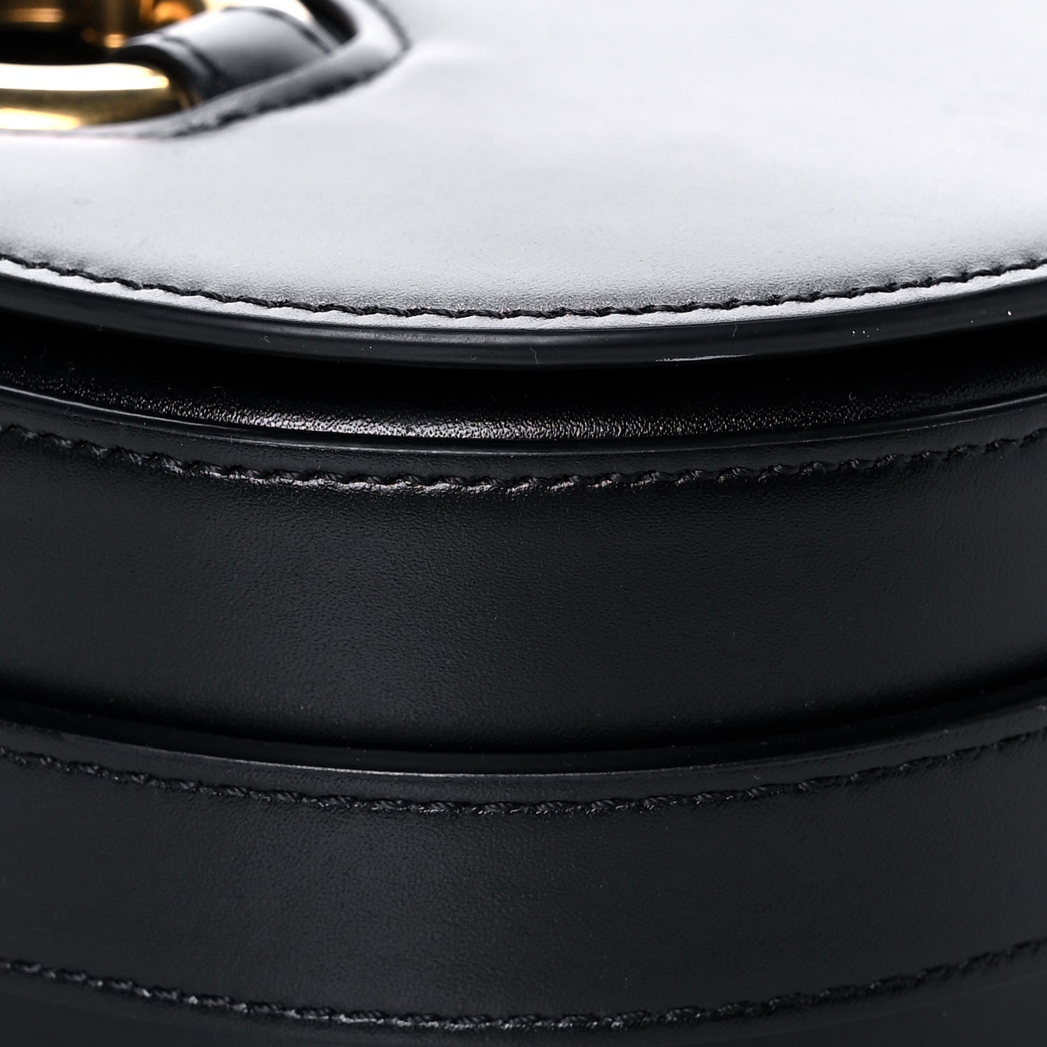 Celine Shiny Calfskin Medium Maillon Triomphe Black 10 of 16
