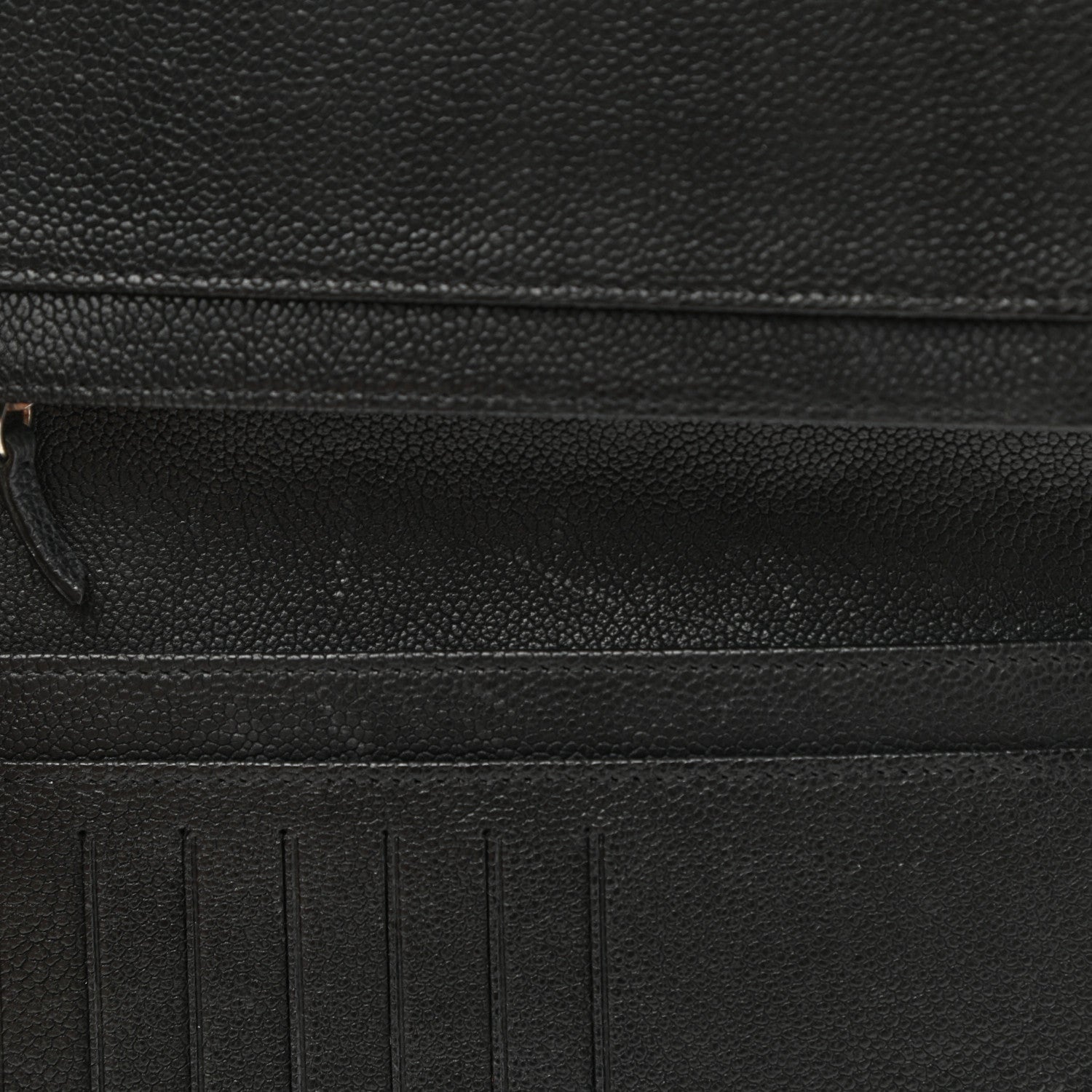 Chanel Caviar Quilted Reissue Yen Wallet Black 10 of 10