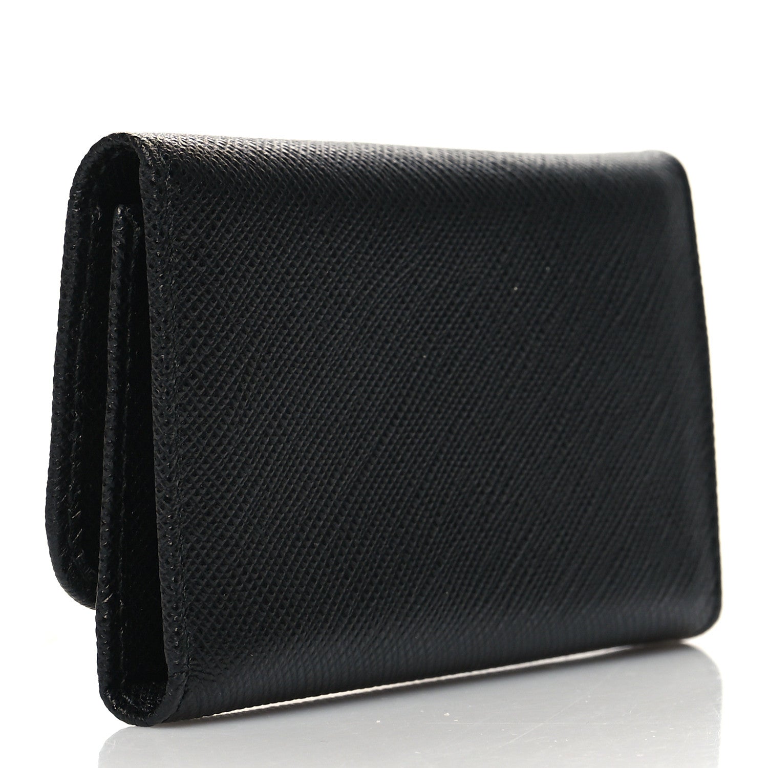 Prada Saffiano Metal 6 Key Holder Nero Black 3 of 8