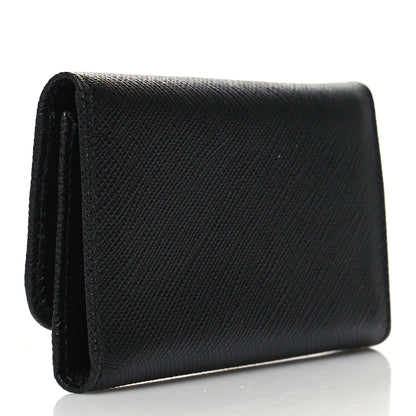 Prada Saffiano Metal 6 Key Holder Nero Black 3 of 8