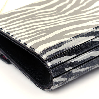 Jimmy Choo Acrylic Zebra Candy Clutch 10 of 12