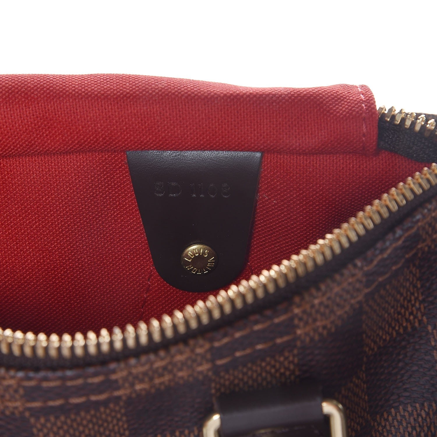 Louis Vuitton Damier Ebene Speedy Bandouliere 25 6 of 7
