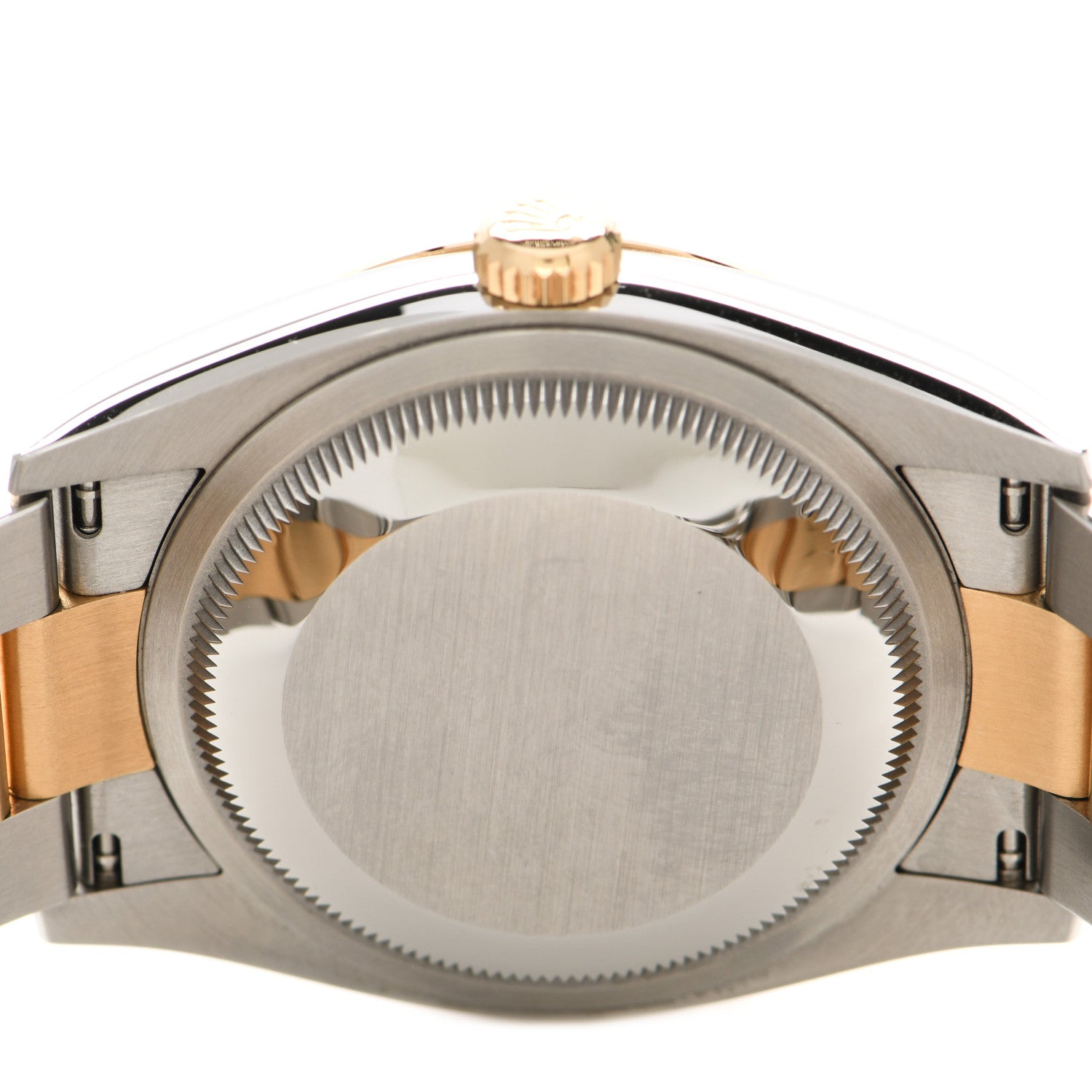 Rolex Stainless Steel 18K Yellow Gold 36mm Oyster Perpetual Datejust Watch White Roman 126203 4 of 5