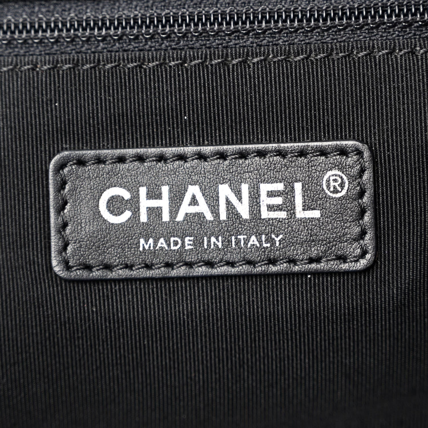 Chanel Vinyl Large La Pausa Bay Shopping Bag Black 6 of 11