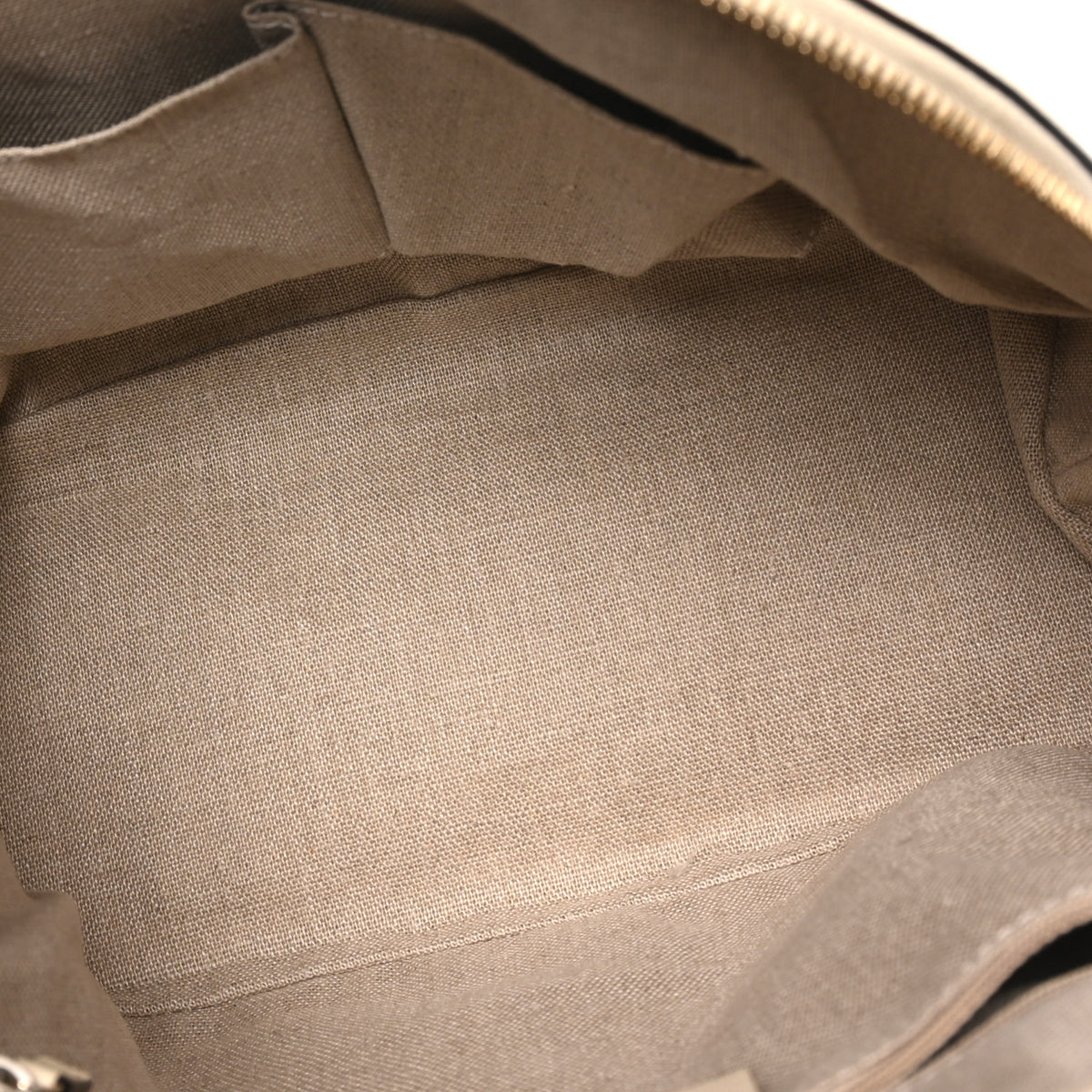Soft Microguccissima Medium Dome Bag Ivoire