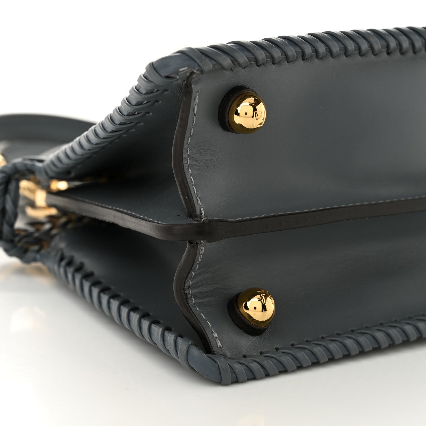Vitello King Shiny Nappa Intreccio Petite Peekaboo I SEE U Satchel Tempesta
