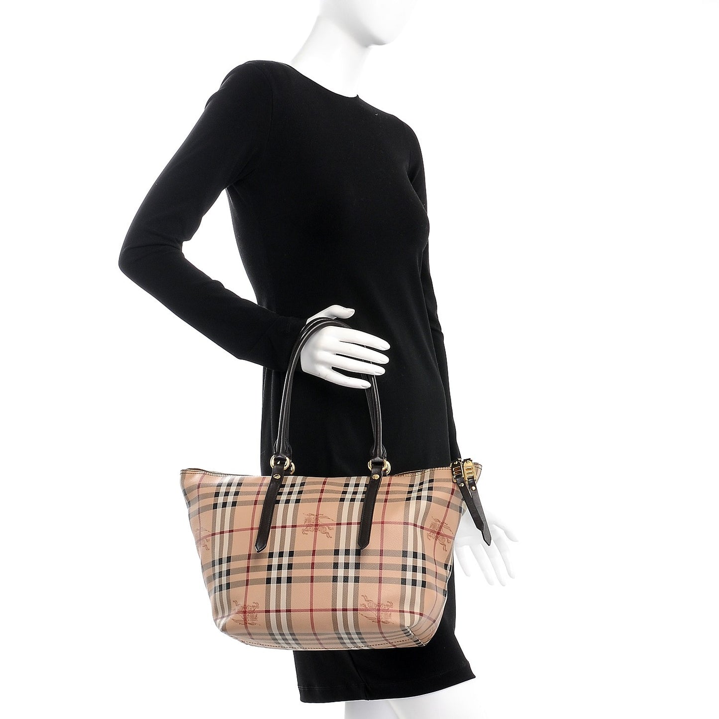 Haymarket Check Small Salisbury Tote Chocolate