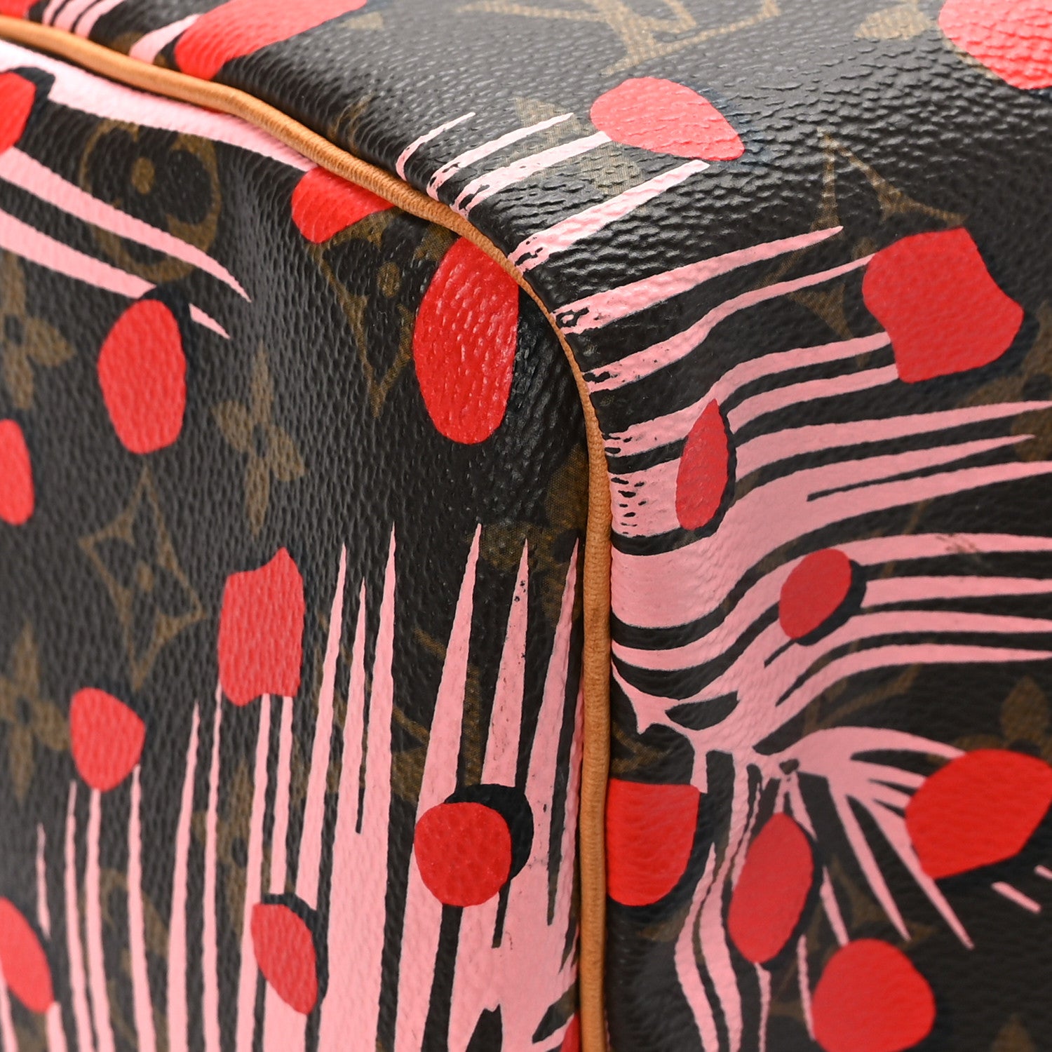 Louis Vuitton Monogram Jungle Dots Speedy 30 Sugar Pink Poppy 8 of 13
