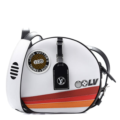 Louis Vuitton Calfskin Monogram LV Airline Boite Chapeau Souple White 1 of 9