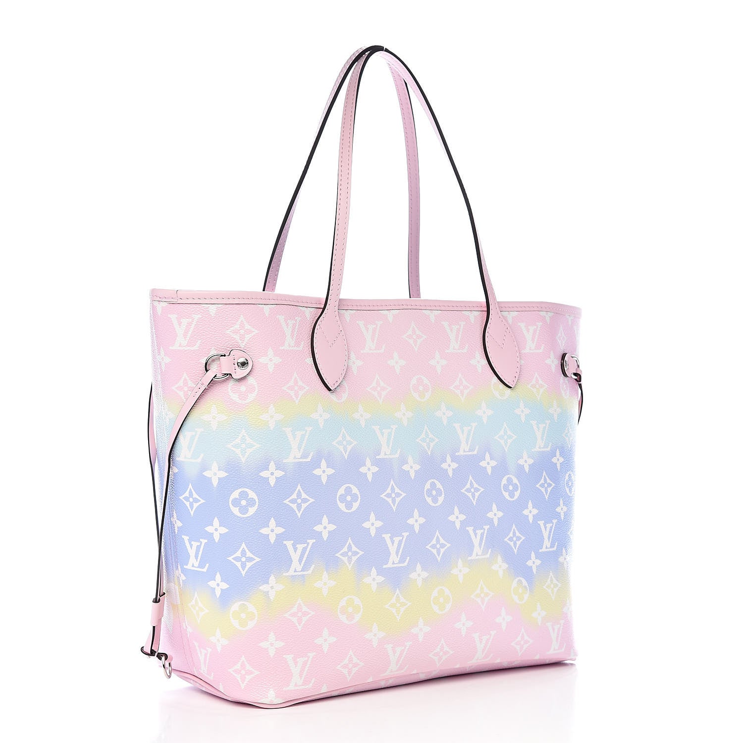 Louis Vuitton Monogram Escale Neverfull MM Pastel 3 of 10