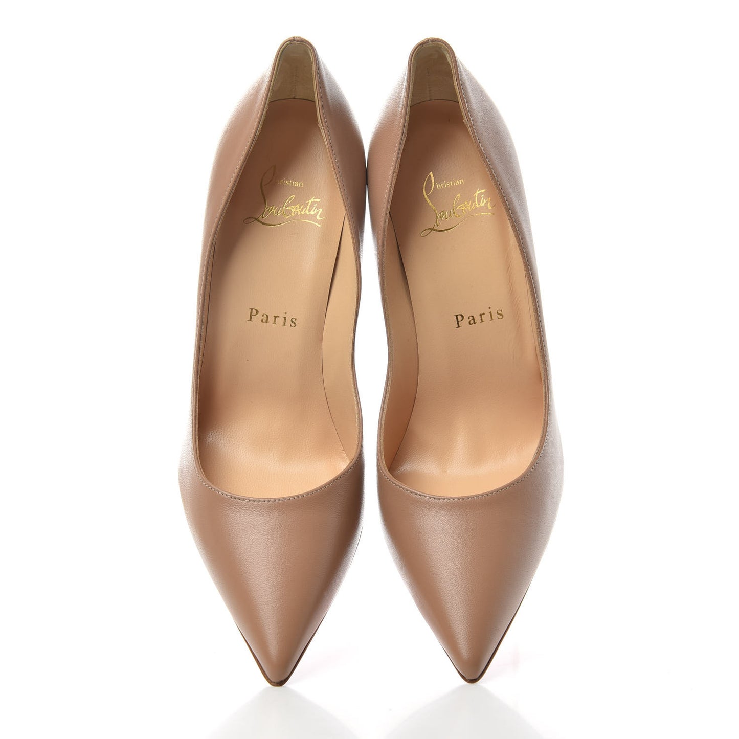 Nappa Apostrophy 100 Pumps 36 Nude