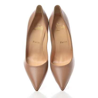 Christian Louboutin Nappa Apostrophy 100 Pumps 36 Nude 5 of 10