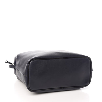 Celine Lambskin Small Soft Cube Satchel Navy 4 of 9