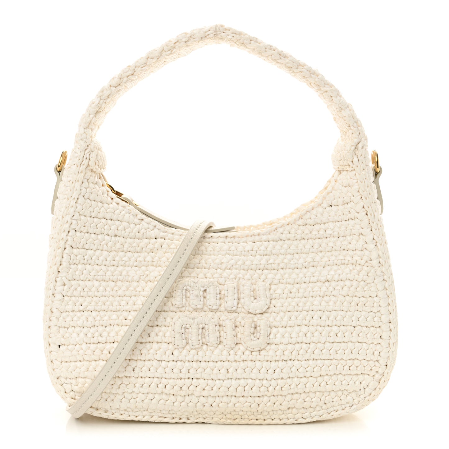 Crochet Mini Wander Hobo White