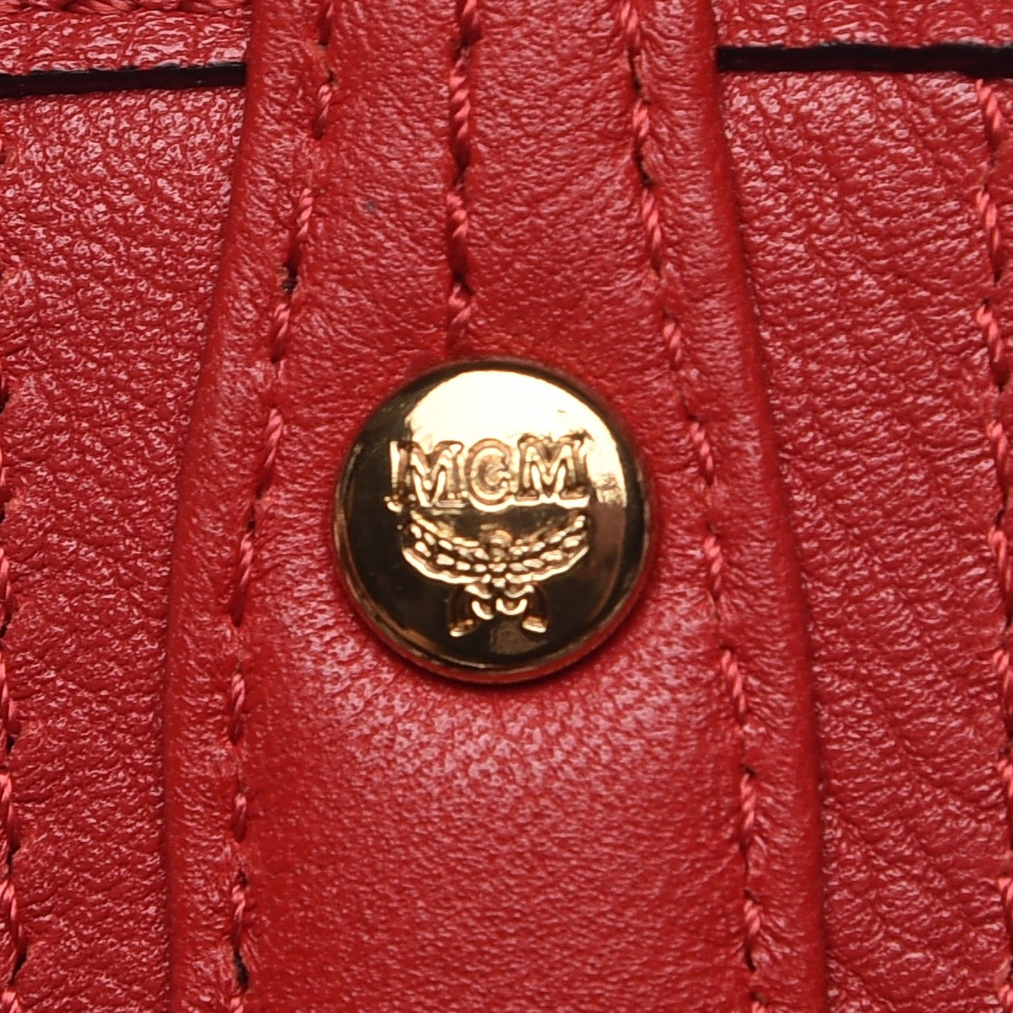 Visetos Large Liz Reversible Shopper Tote Ruby Red