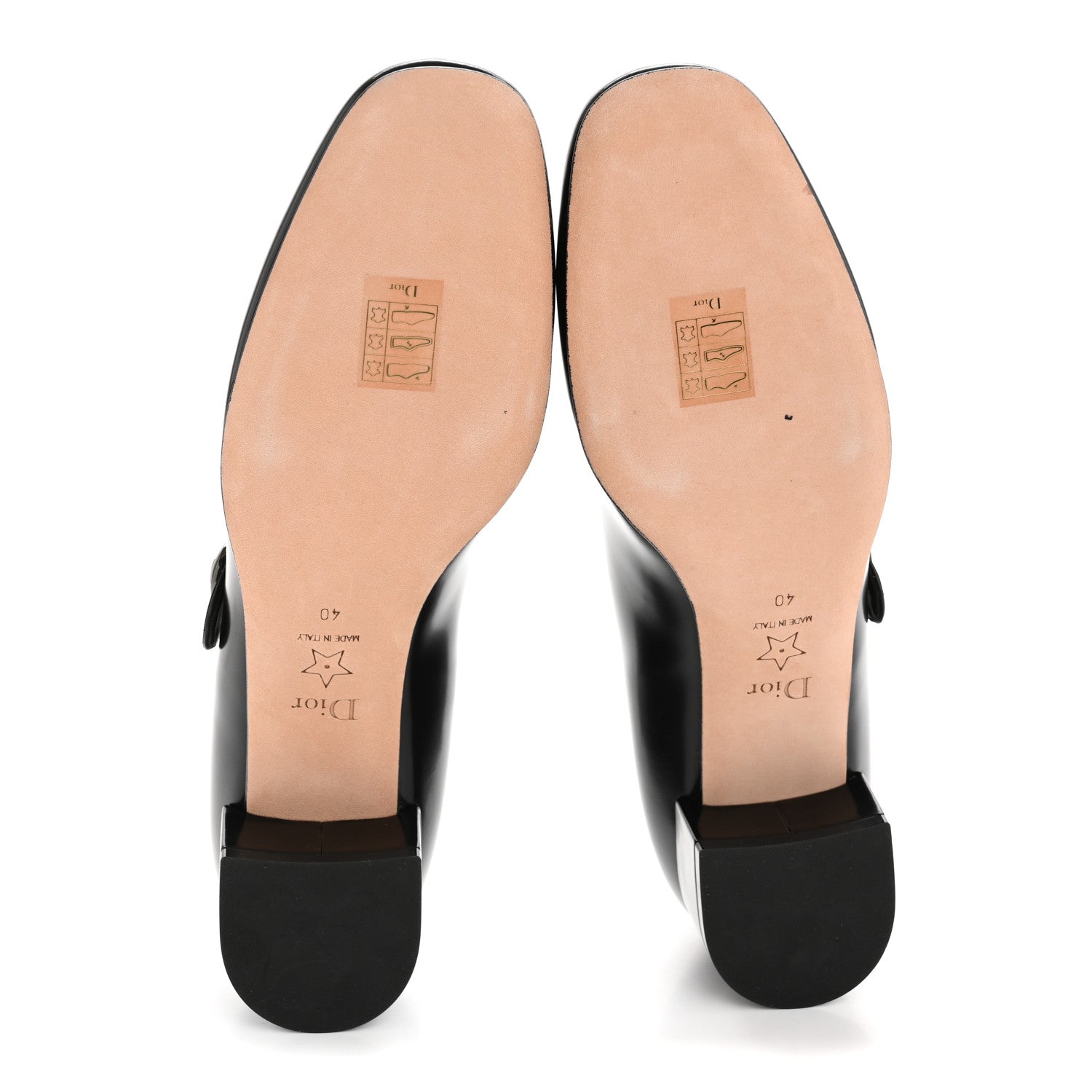Christian Dior Brushed Calfskin Uniform 30mm Pumps 40 Black 6 of 9