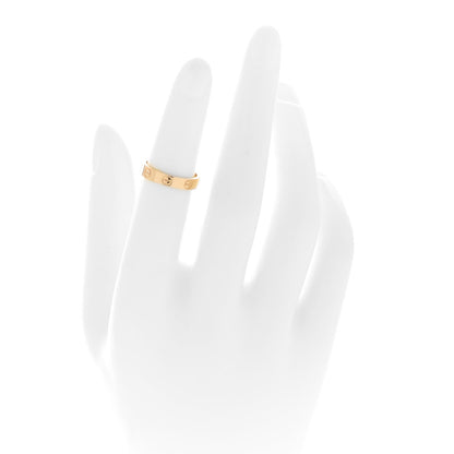 Cartier 18K Yellow Gold 3.5mm LOVE Wedding Band Ring 48 4.5 2 of 5