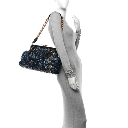 Marc Jacobs Sequined New York Rocker Stam Blue 2 of 16